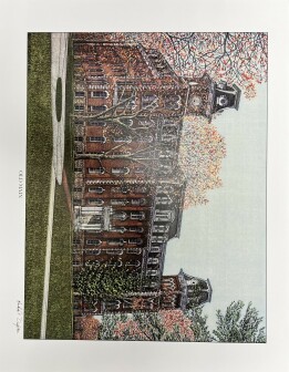 Old Main Print 1 image